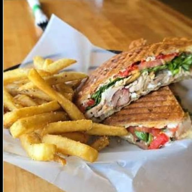 Mediterranean Chicken Panini.