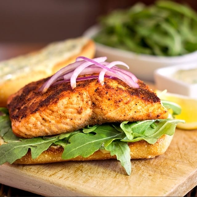 Lafayette's Street Salmon.