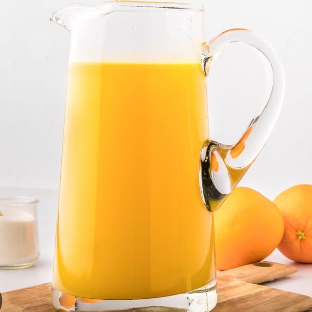 Pitcher Of OJ.