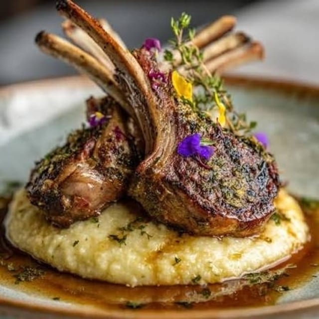 Rack Of Lamb.