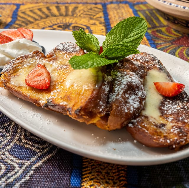 Madagascar Vanilla French Toast.