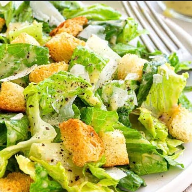 Classic Caesar Salad.