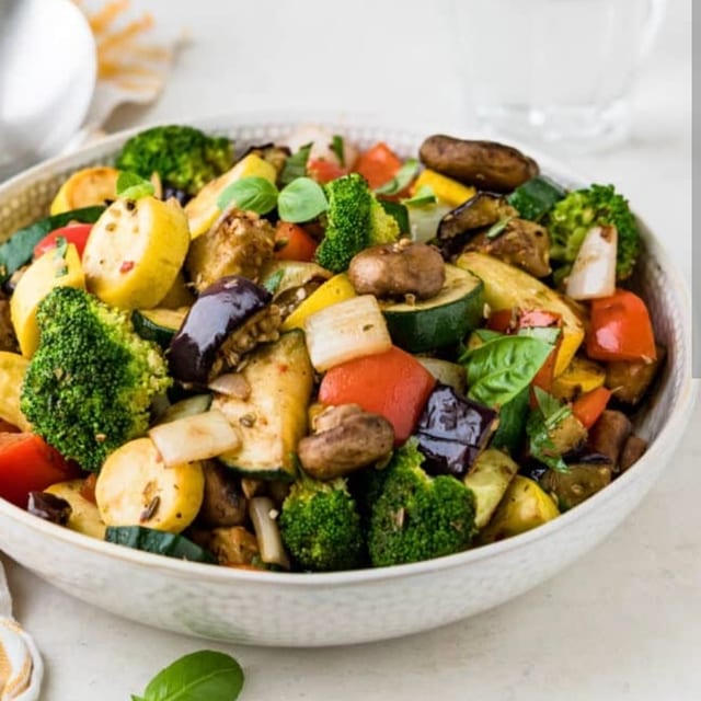 Seasonal Vegetables.