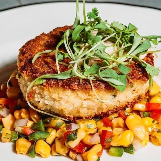 Oven baked Lump Crab Cakes.