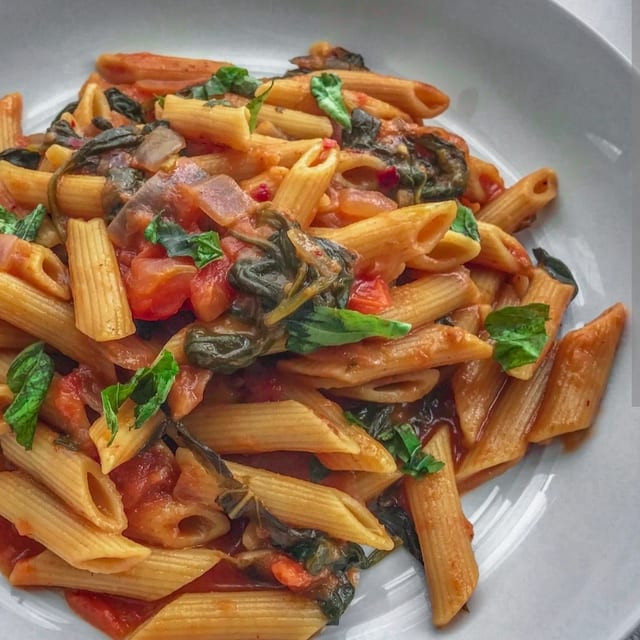 Pasta Primavera.